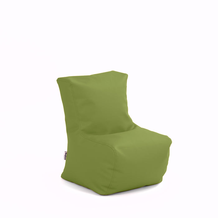 Discounted - Avalon Pouf Mini-Lady Classic Jazz Leatherette Armchair Dimensions 40x40 cm, h 55 cm Color Apple Green