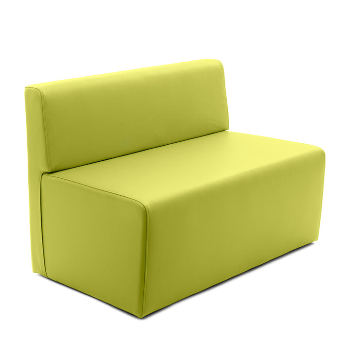 Panda 2-seater bar sofa in Mamba imitation leather