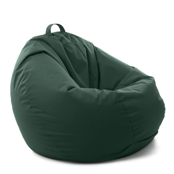 Pouf poltrona sacco Gigante Softy, sfoderabile con sacca interna, Avalon in tessuto poliestere Jive per interno, Imbottito, Antistrappo, Impermeabile Dim: Ø90 x H90 cm