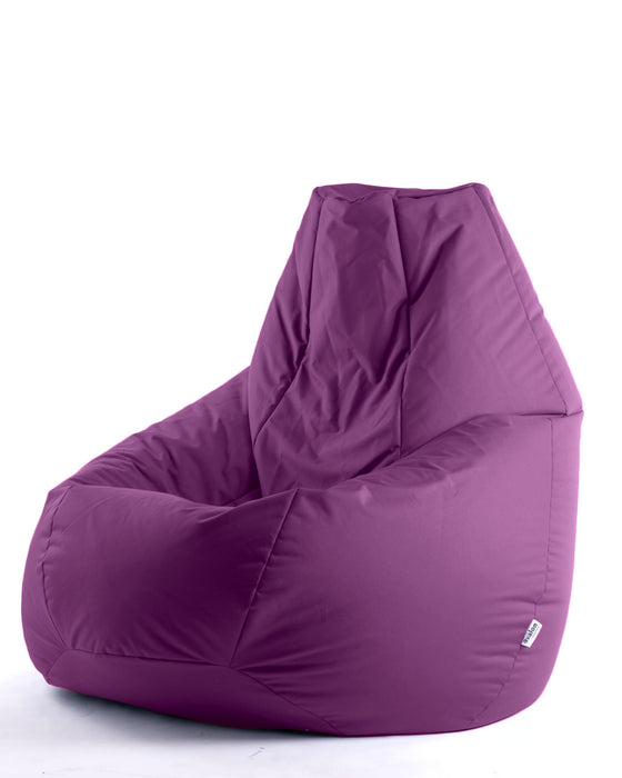 Pouf only Empty Bag Armchair Sacco Bag XXL Jive 110x110x100cm Made in Italy in unpadded tear-resistant fabric