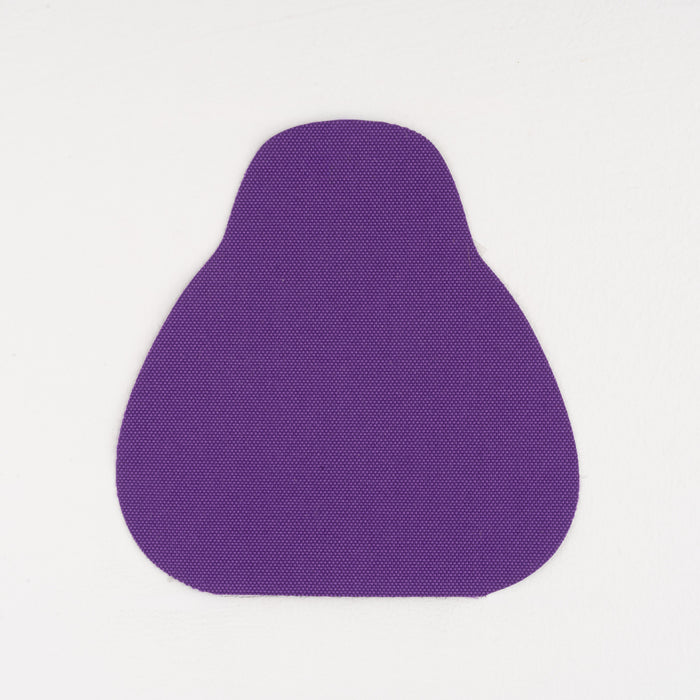 Pouf Shongo grande a forma di triangolo Sfoderabile con sacca interna in tessuto Jive per interno, Antistrappo, Impermeabile, dim: 140x175 cm