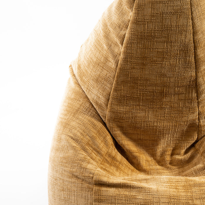 Pouf Poltrona Sacco Grande BAG L Avalon in tessuto Antimacchia Cannet per interno dim. 80 x 125 cm