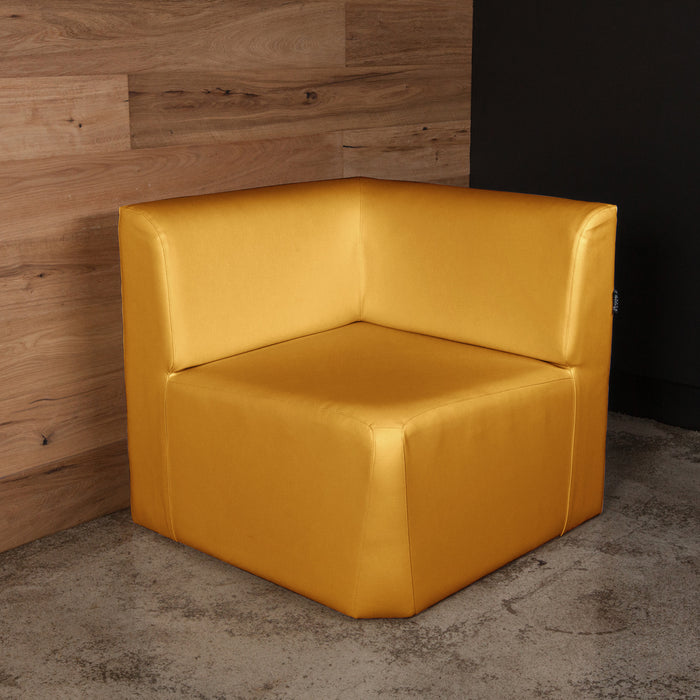 Panda corner bar sofa in Mamba imitation leather