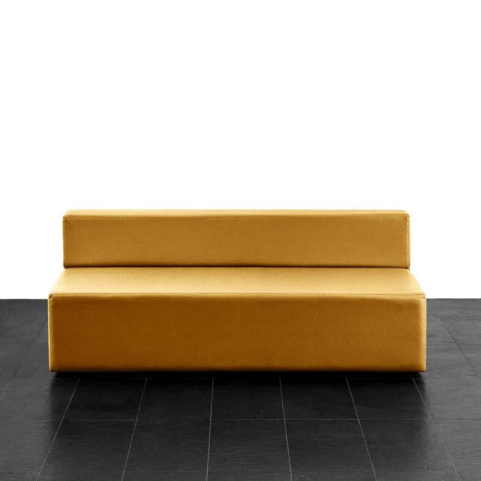 Puma 3-seater sofa without armrests in Mamba leatherette