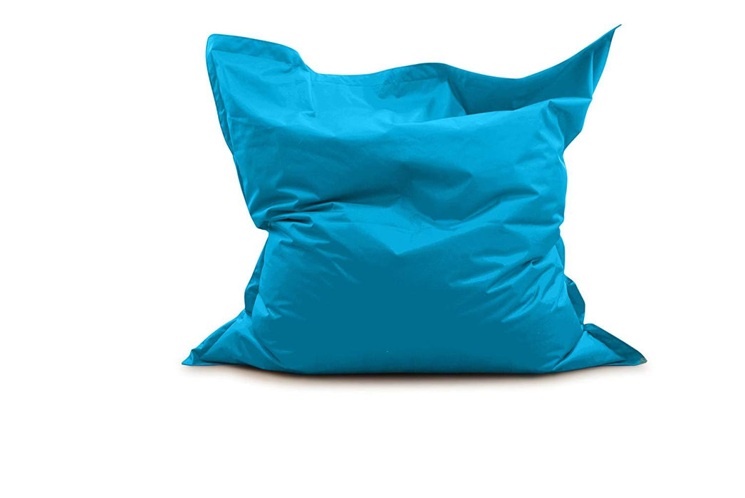 Thin Medium Square Pouf Cushion in Jive fabric for indoor use dim 140x140x30 cm