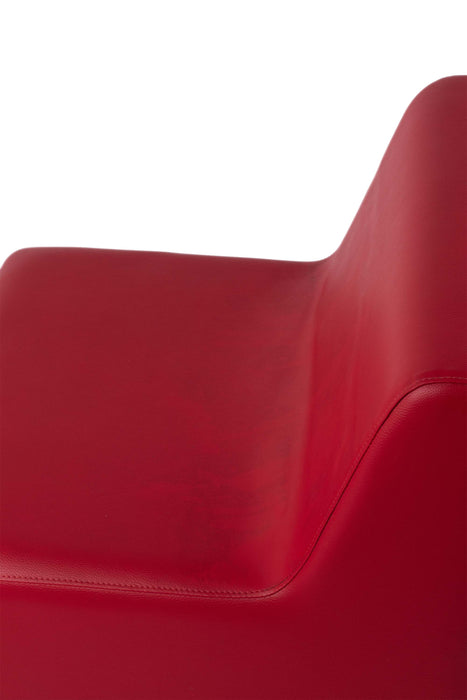 Discounted - Avalon sofa Cod_010 in imitation leather Dim: 63x63x65 cm