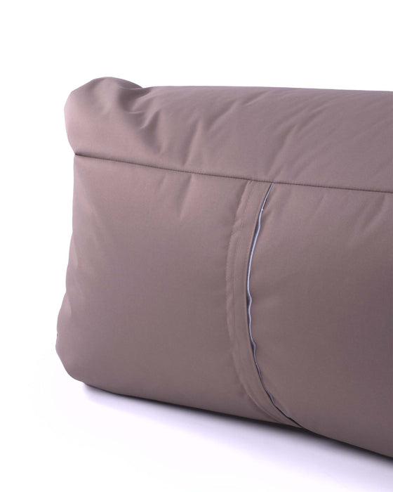 Gaia double XL armchair pouf in Jive fabric for interior Dim: 125x120 cm