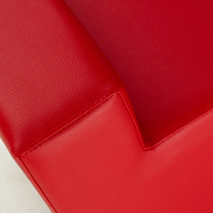 Dingo 1-seat bar sofa in Mamba imitation leather