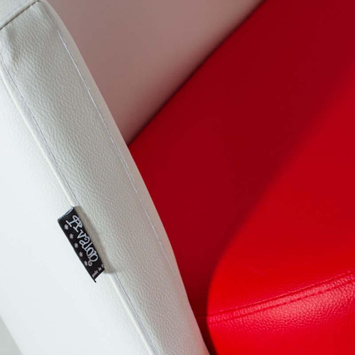 Alce 1 seater bar sofa in Mamba imitation leather
