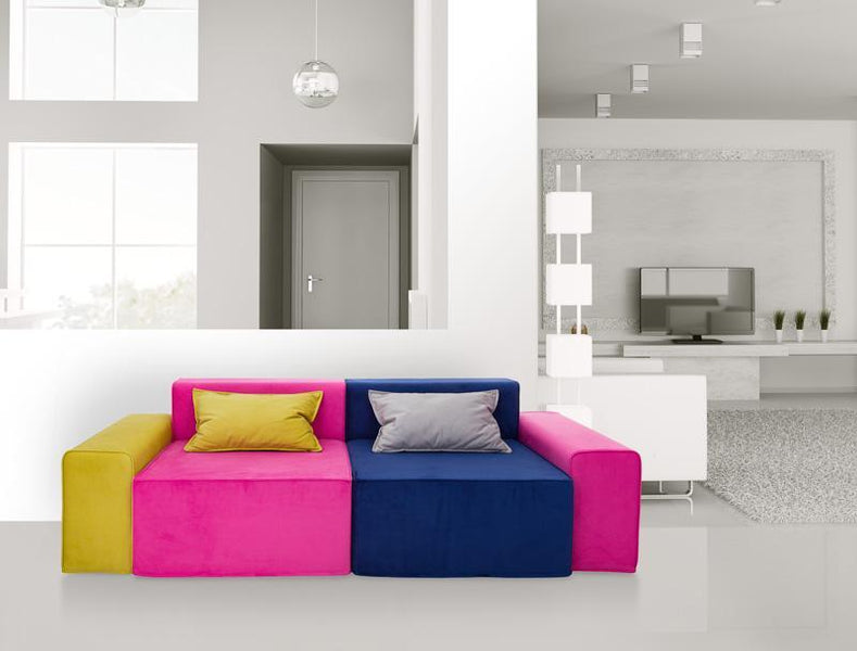 FUCVNPZ Federa quadrata, 45 cm x 45 cm, con motivo a zampe, per letto e FUCVNPZ Federa quadrata, 45 cm x 45 cm, con motivo a zampe, per letto e