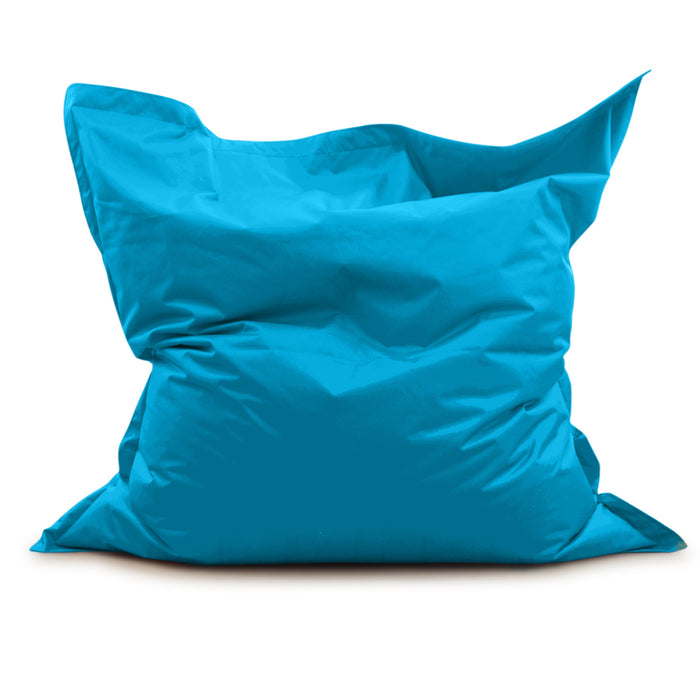 Thin Medium Square Pouf Cushion in Samba fabric for outdoor dim 140x140x30 cm