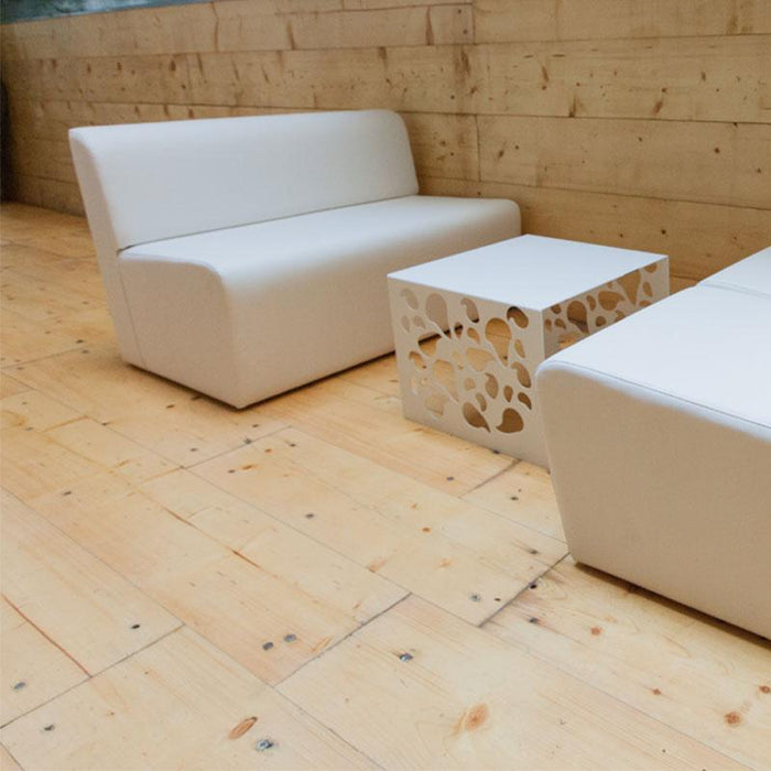Panda 2-seater bar sofa in Mamba imitation leather