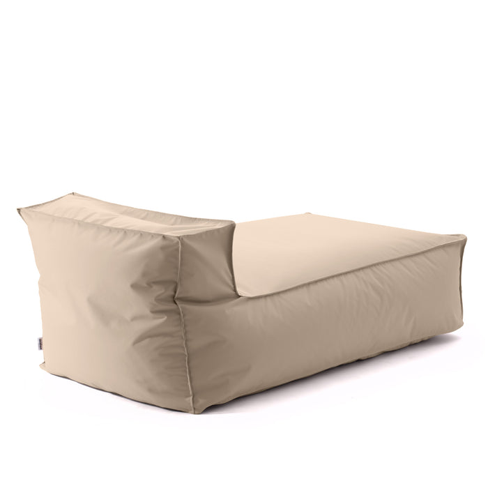 Deluz pouf bed for outdoor use in Samba polyester fabric dim: 165x98x65 cm