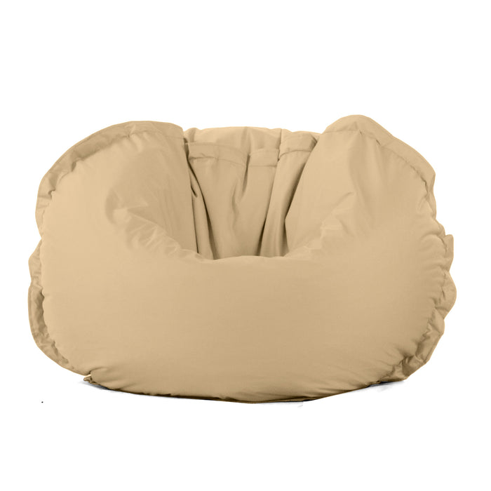 Macarons Round Pouf Cushion in Samba fabric for outdoor diam: 135 cm x H: 35cm