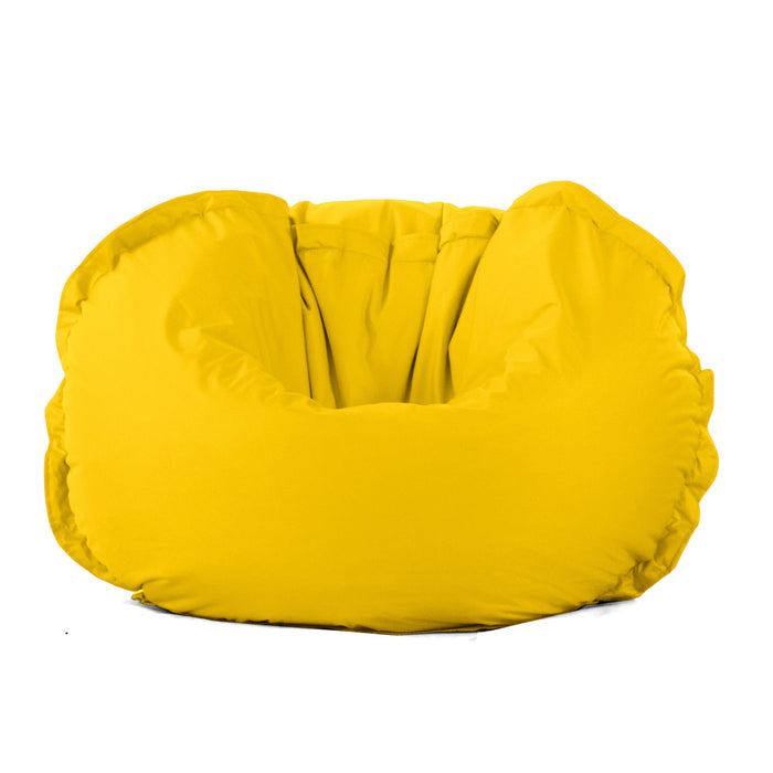 Macarons Round Pouf Cushion in Jive fabric for indoor use diam: 135 cm x H: 35cm