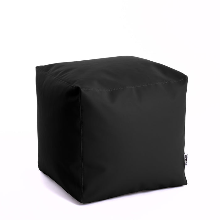 Avalon Cube Pouf Faux Leather Classic Jazz dimensions 50x50x H 45cm 