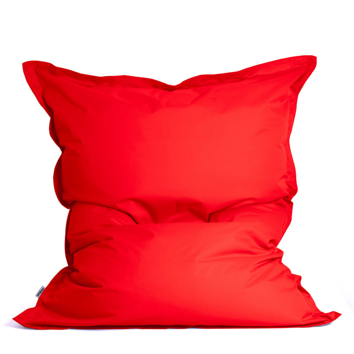 Large Thin Pouf Cushion in Jive fabric for indoor use dim 135x170x30 cm