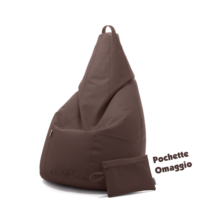 Pouf poltrona in ecopelle h202_07 Pouf poltrona in ecopelle h202_07