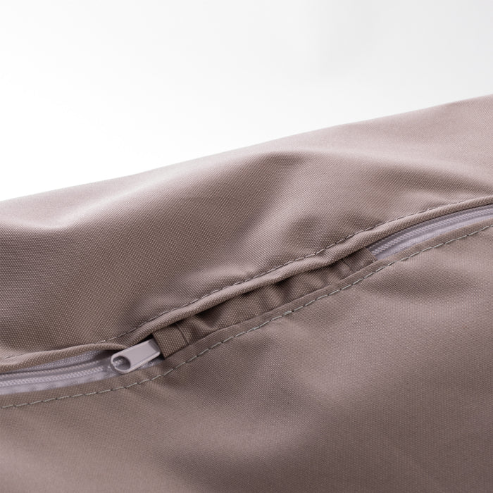 Deluz pouf for outdoor in Samba polyester fabric dim: 98x98x40 cm