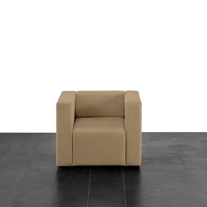 Puma 1-seater sofa armchair in Mamba leatherette