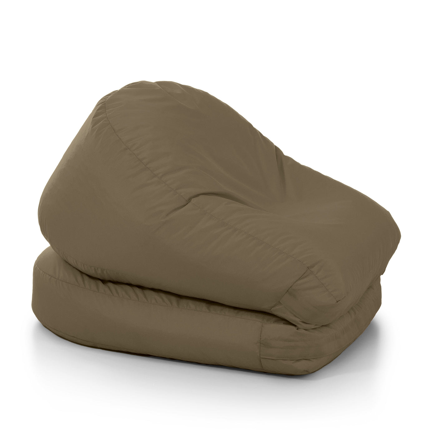 Pouf Letto Pieghevole Double Jive Per Esterno - Impermeabile 75x180cm - Made In Italy - Tortora - Foto 10