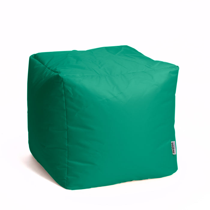 Avalon Pouf Jive Cylinder Armchair Made in Italy with dimensions 50x45x45cm  - Verde smeraldo nel 2023